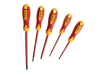 Faithfull VDE Screwdriver Soft Grip Set of 5 1