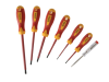 Faithfull VDE Screwdriver Soft Grip Set of 7 1