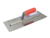 Faithfull Pre Worn Plasterers Finishing Trowel Soft Grip Handle 14in x 5in 1