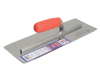 Faithfull Pre Worn Plasterers Finishing Trowel Soft Grip Handle 14in x 5in 3