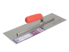 Faithfull Pre Worn Plasterers Finishing Trowel Soft Grip Handle 16in x 5in 3