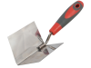 Faithfull Internal Corner Trowel Stainless Steel Soft Grip Handle 4 x 3 x 3in 1