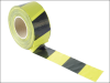 Faithfull Barrier Tape 70mm x 500m Black & Yellow 1