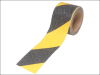 Faithfull Anti-Slip Tape Self Adhesive 50mm x 3m Black / Yellow 1