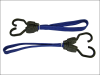 Faithfull Flat Bungee Cord 46cm (18in) Blue 1