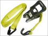 Faithfull Ratchet Tie Downs (2) 5m x 32mm Breaking Strain 2000kg 1