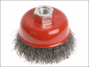 Faithfull Wire Cup Brush 125mm x M14 x 2 0.30mm 1