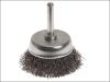 Faithfull Wire Cup Brush 50mm x 6mm Shank 0.30mm 1