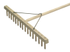 Faithfull Wooden Hay Rake 1