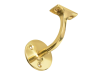 Forge Handrail Bracket - Brass Finish - 67mm 1