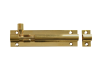 Forge Door Bolt - Brass 100mm (4in) 1