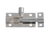 Forge Door Bolt - Chrome Finish 50mm (2in) 1