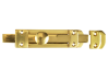 Forge Door Bolt Heavy - Brass 150mm (6in) 1