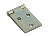 Forge Backflap Hinge Zinc Plated 25mm (1in) Pack of 2 2