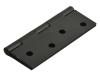 Forge Butt Hinge Black Powder Coated 100mm (4in) Pack of 2 2