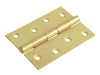 Forge Butt Hinge Brass Finish 100mm (4in) Pack of 2 3