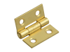 Forge Butt Hinge Brass Finish 25mm (1in) Pack of 2 1