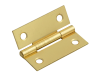Forge Butt Hinge Brass Finish 50mm (2in) Pack of 2 1