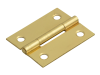 Forge Butt Hinge Brass Finish 50mm (2in) Pack of 2 3