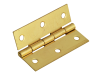 Forge Butt Hinge Brass Finish 65mm (2.5in) Pack of 2 1