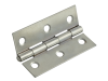 Forge Butt Hinge Polished Chrome Finish 100mm (4in) Pack of 2 1