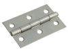 Forge Butt Hinge Polished Chrome Finish 100mm (4in) Pack of 2 3
