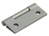 Forge Butt Hinge Polished Chrome Finish 50mm (2in) Pack of 2 2