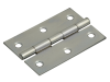 Forge Butt Hinge Polished Chrome Finish 65mm (2.5in) Pack of 2 3