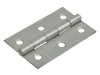 Forge Butt Hinge Polished Chrome Finish 75mm (3in) Pack of 2 3