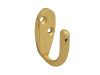 Forge Hook Robe - Brass Finish 40mm Pack of 2 1