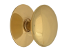 Forge Cupboard Knobs - Victorian Brass Finish 40mm Pack of 5 1