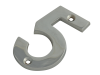 Forge Numeral No.5 - Chrome Finish 75mm (3in) 1