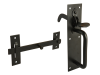 Forge Suffolk Latch - Black Powder Coated 1