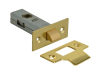Forge Tubular Mortice Latch Brass Finish 76mm (3in) 1