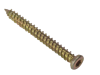 Forgefix Concrete Frame Screw Torx High-Low Thread ZYP 7.5 x 102mm Bag 10 1