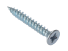 Forgefix General Purpose Pozi Screw CSK TT ZP 1.1/2 x 6 Blister 20 1