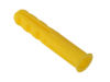 Forgefix Plastic Wall Plug Yellow No.4-6 Bulk 1000 2