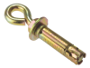 Forgefix Eye Bolt Zinc Yellow Passivated M10 Bag 5 1