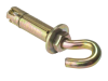 Forgefix Hook Bolt Zinc Yellow Passivated M10 Bag 5 1