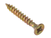 Forgefix Multi-Purpose Pozi Screw CSK ST ZYP 3.0 x 15mm Blister 40 1