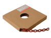 Forgefix Red Plastic Coated Pre-Galvanised Band 12mm x 0.8 x 10m Box 1 1