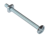 Forgefix Roofing Bolt ZP M6 x 100mm Blister 4 1