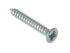 Forgefix Self Tapping Screw Pozi CSK ZP 1/2 x 6 Box 200 1