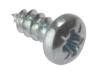 Forgefix Self Tapping Screw Pozi Pan Head ZP 3/4 x 4 Box 200 1