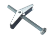 Forgefix Plasterboard Spring Toggle M5 x 50mm Blister 4 1