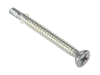 Forgefix Tec Fix Phillips Roofing Screw Timber - Steel Light Section 5.5 x 60mm Box 100 1