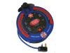 Faithfull Power Plus Pro Cable Reel 240V 10 Metre 10A 4 Socket Cut Out 3