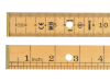 Fisco BR1 Metric / English Bench Rule 1 Metre / 3ft Government Stamped 1