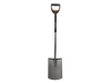 Fiskars Telescopic Garden Spade Rounded 1