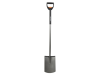 Fiskars Telescopic Garden Spade Rounded 2